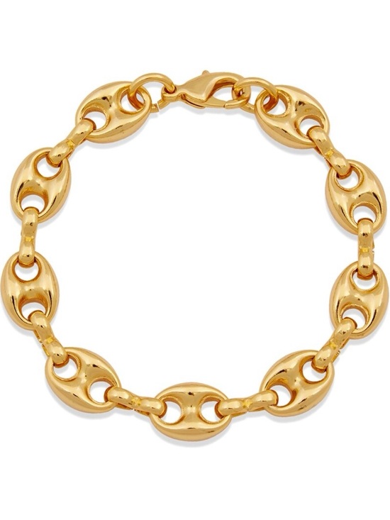 Jewelry - 18k Gold Plated Chain Link Bracelet NWOT